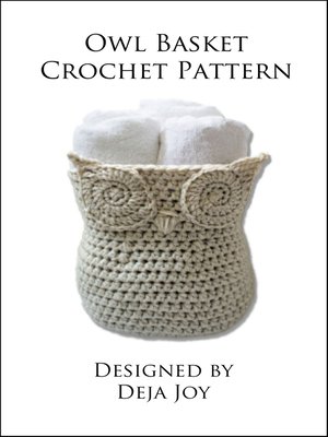 cover image of Owl Basket Crochet Pattern
